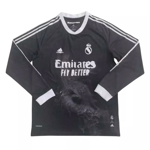 Tailandia Camiseta Real Madrid Human Race ML 2020-2021 Negro